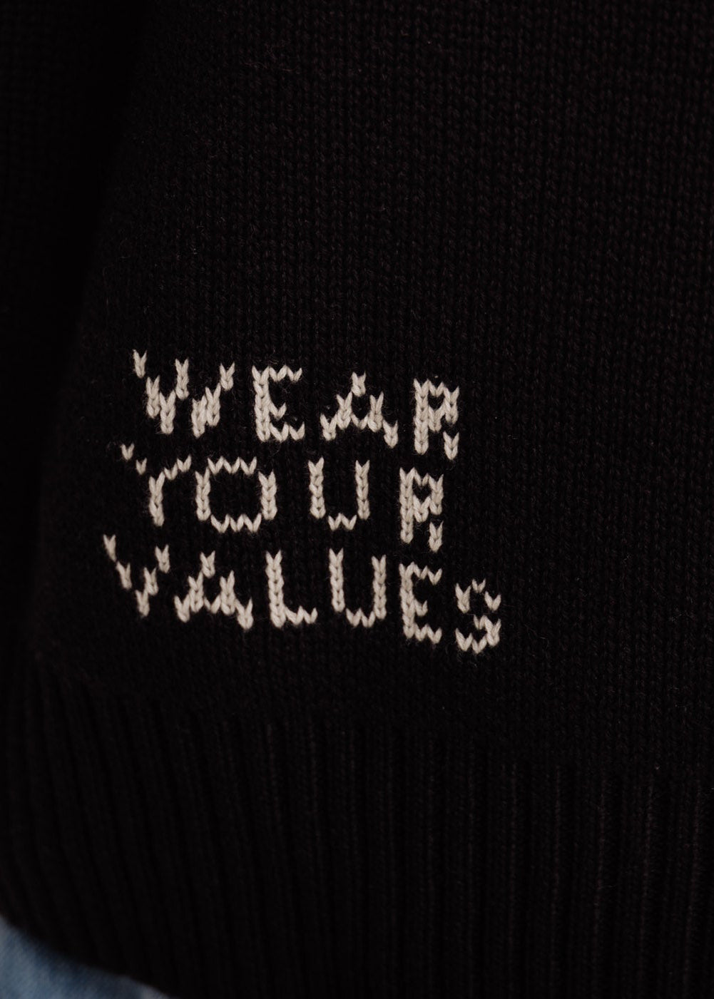 Aboriginal Cardigan Jumper Black  Always Was Always Will Be Icon Clothing The Gaps