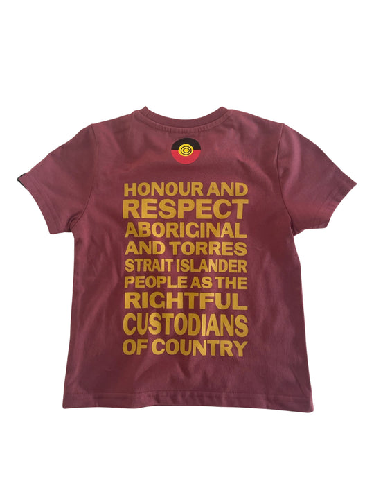 Ltd. Ed Kids Plum Honour Country Tee