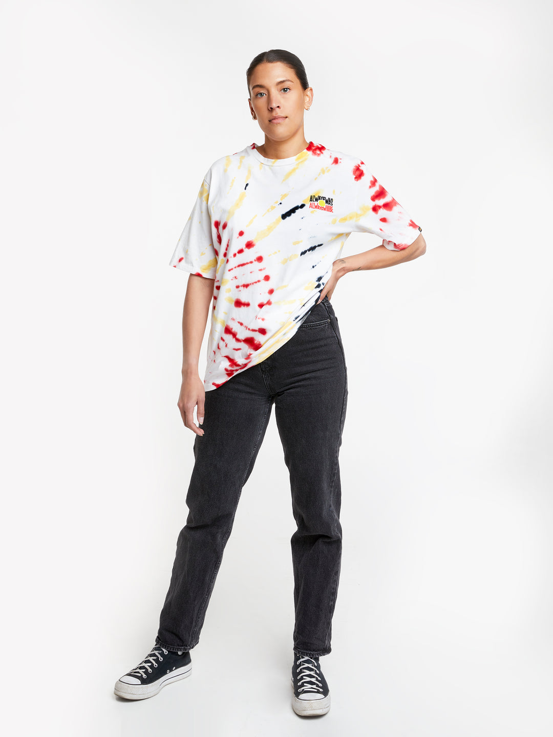 Tie Dye White &