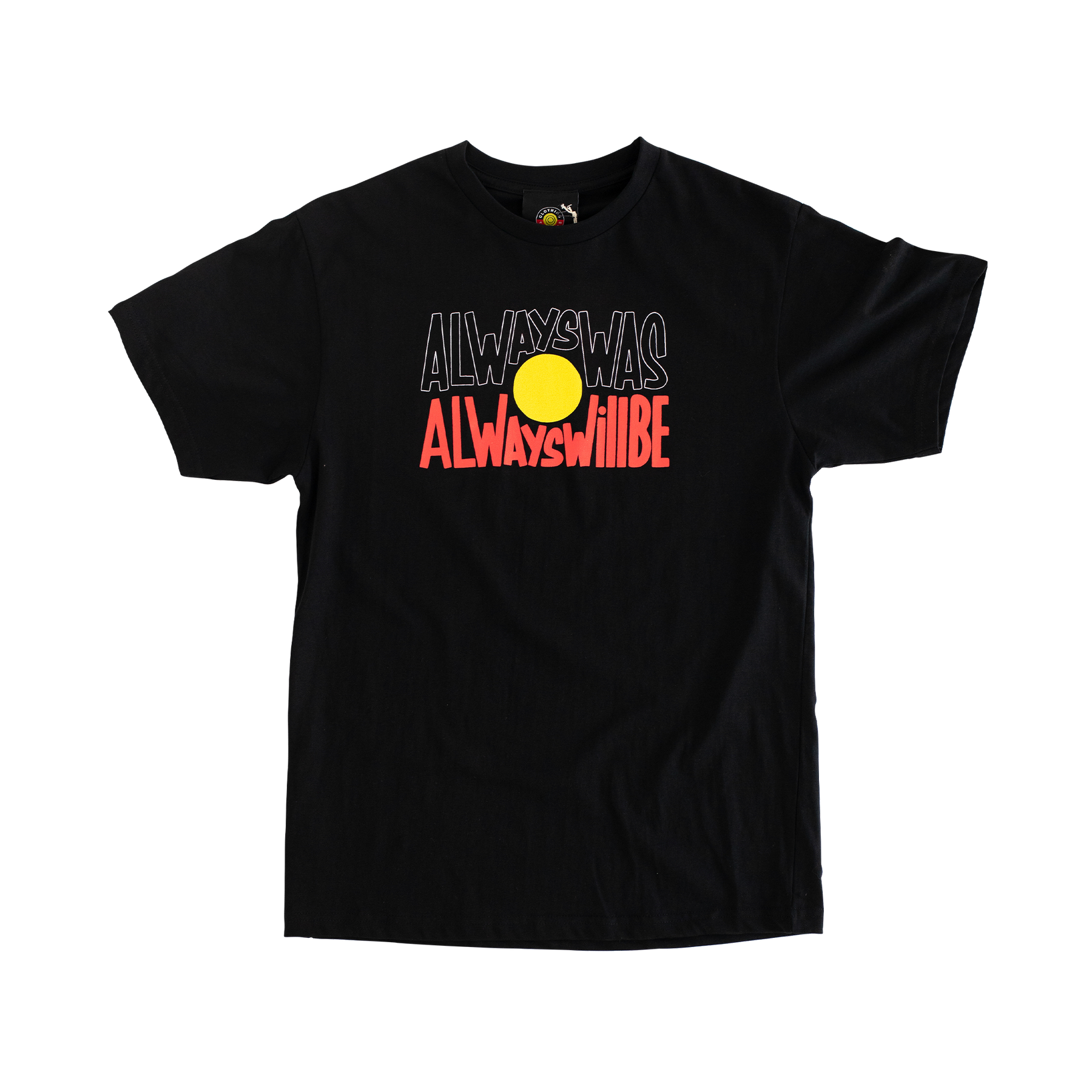 Black Short Sleeve 'Always Was, Always Will Be' Tee – Clothing The Gaps