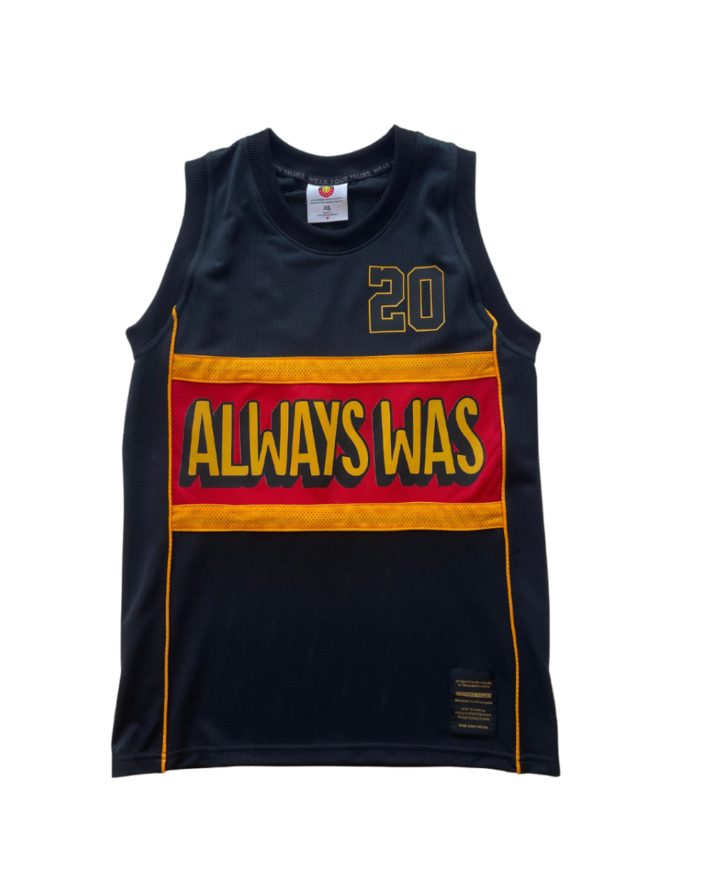 Ltd Ed. 'Always Was, Always Will Be' Basketball Jersey